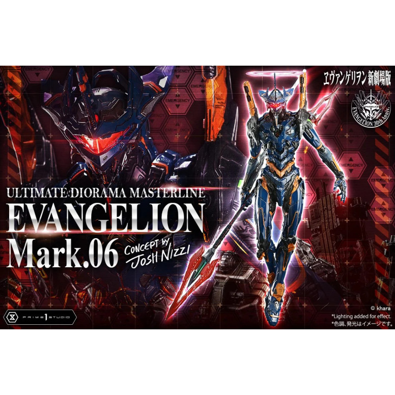 Prime 1 Studio Rebuild of Neon Genesis Evangelion - Mark.06 Bonus Version (Concepto de Josh Nizzi) Ultimate Diorama Masterline