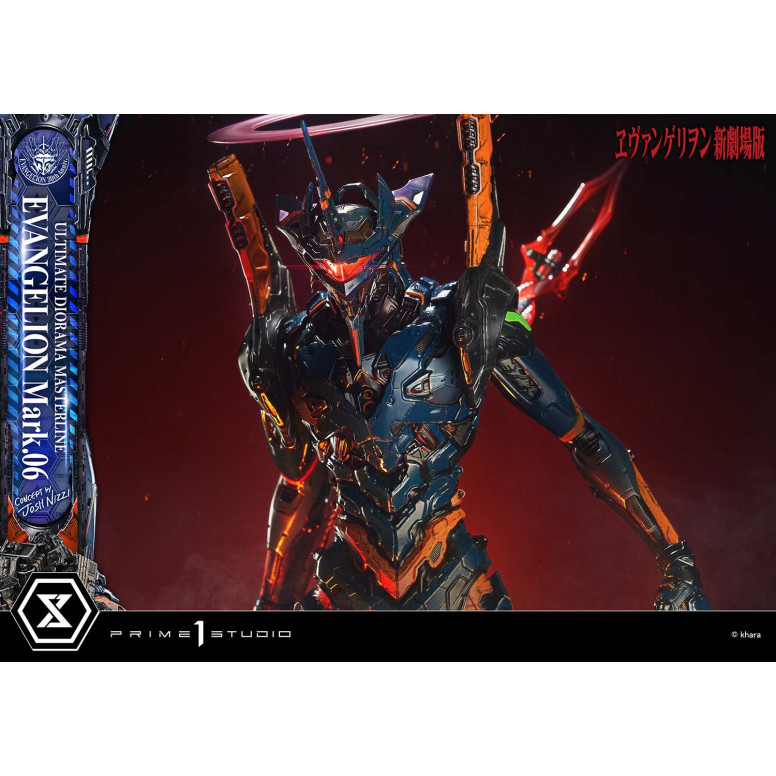 Prime 1 Studio Rebuild of Neon Genesis Evangelion - Mark.06 Bonus Version (Concepto de Josh Nizzi) Ultimate Diorama Masterline