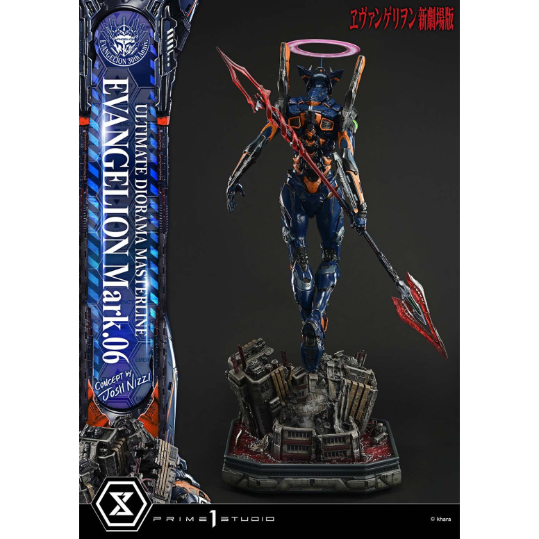 Prime 1 Studio Rebuild of Neon Genesis Evangelion - Mark.06 Bonus Version (Concepto de Josh Nizzi) Ultimate Diorama Masterline