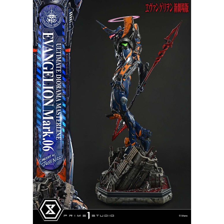 Prime 1 Studio Rebuild of Neon Genesis Evangelion - Mark.06 Bonus Version (Concepto de Josh Nizzi) Ultimate Diorama Masterline
