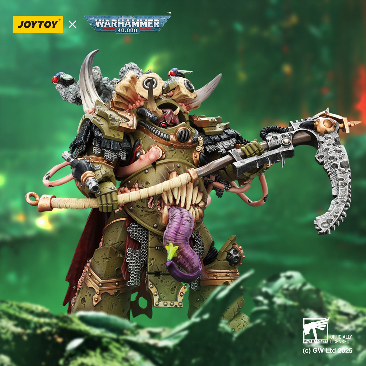 Joytoy - Warhammer - World Eaters - Angron Daemon Primarca de Khorne 1/18 - Warhammer 40000 Figurilla