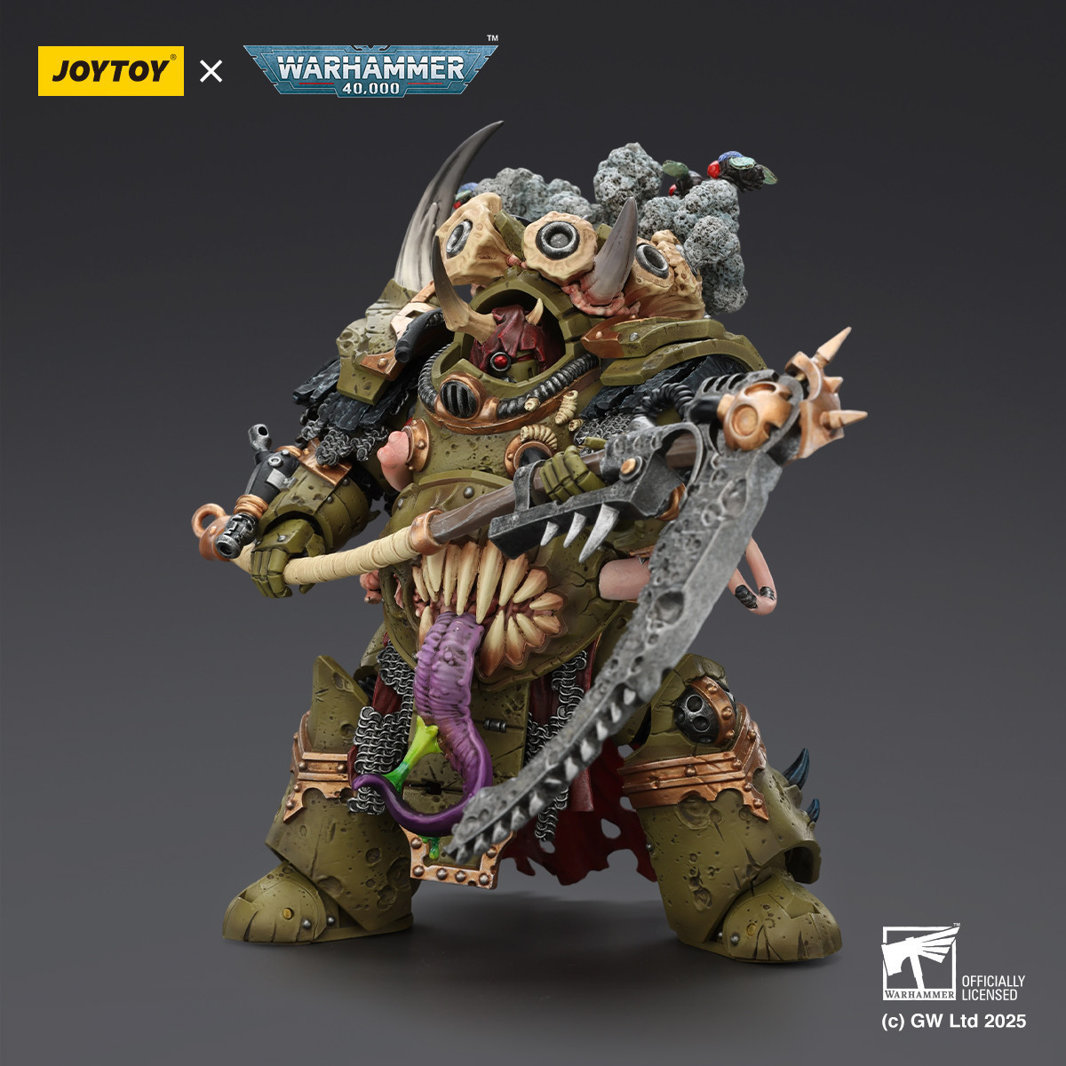 Joytoy - Warhammer - World Eaters - Angron Daemon Primarca de Khorne 1/18 - Warhammer 40000 Figurilla
