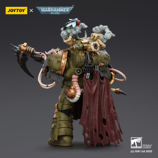 Joytoy - Guardia de la Muerte - Deathshroud Terminator 1 con Manreaper y Plaguespurter Gauntlets 1/18 - Warhammer 40k