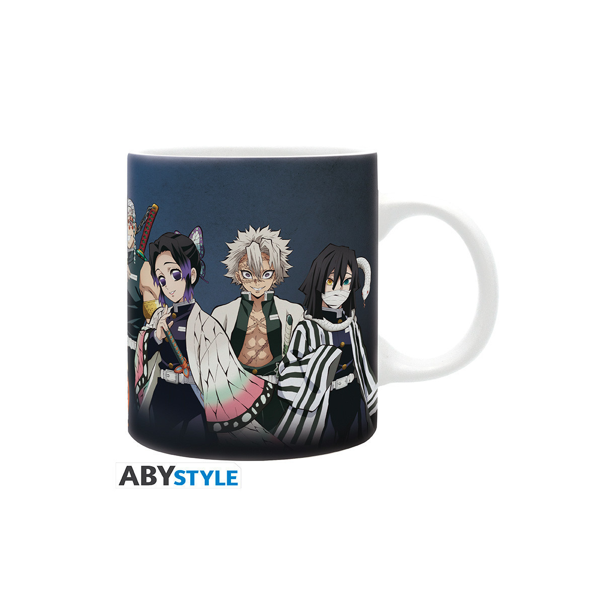 ABYstyle - Guardianes de la Noche (Kimetsu no Yaiba) - Taza 320 ml - Pilares