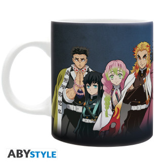 ABYstyle - Guardianes de la Noche (Kimetsu no Yaiba) - Taza 320 ml - Pilares
