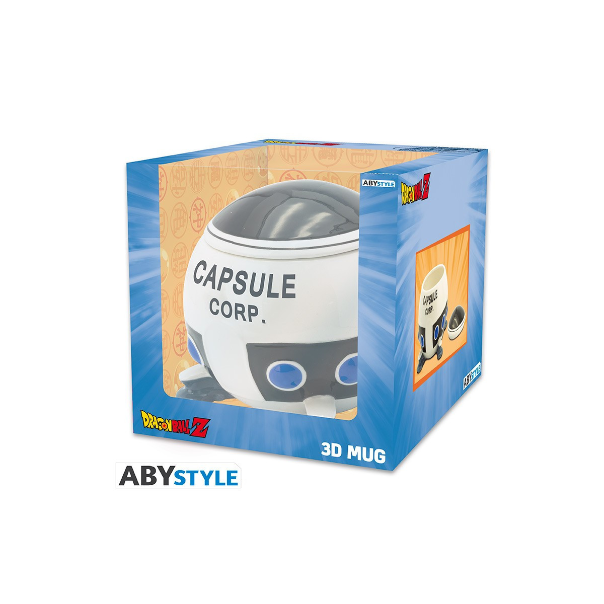ABYstyle - Dragon Ball Z - Taza 3D Capsule Corp Ship
