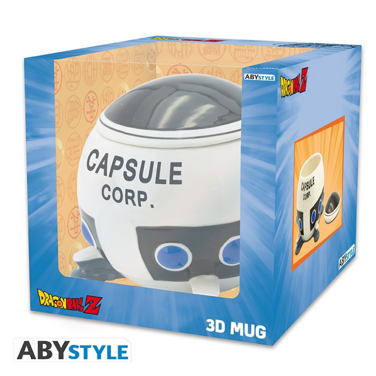 ABYstyle - Dragon Ball Z - Taza 3D Capsule Corp Ship