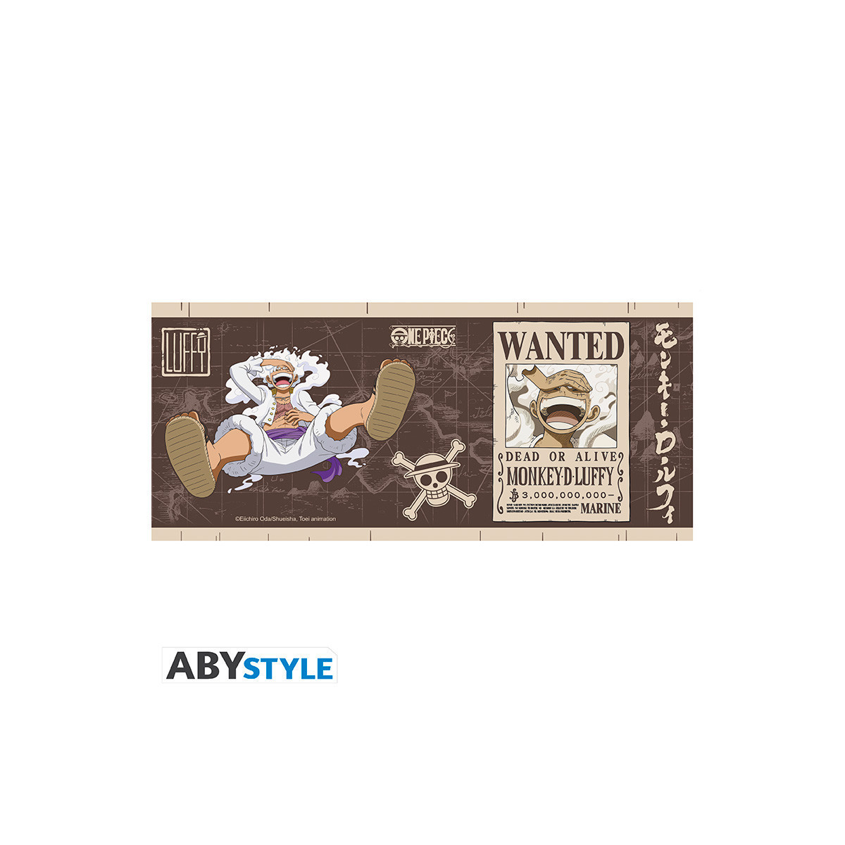 ABYstyle - One Piece - Taza 460 ml - Luffy Wanted