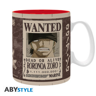ABYstyle - One Piece - Taza 460 ml - Zoro Wanted