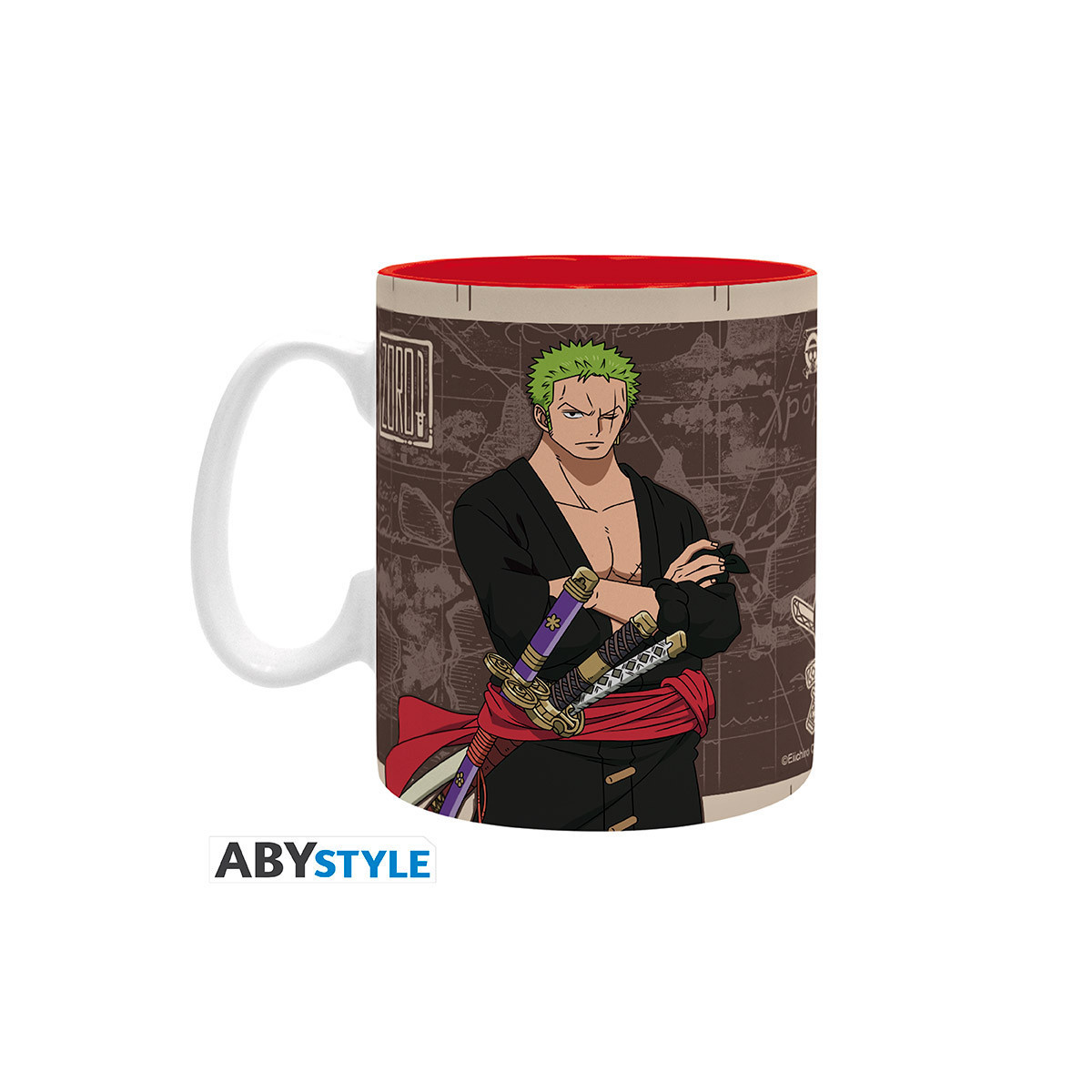 ABYstyle - One Piece - Taza 460 ml - Zoro Wanted