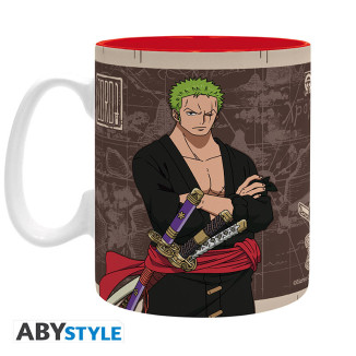 ABYstyle - One Piece - Taza 460 ml - Zoro Wanted