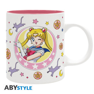ABYstyle - Sailor Moon - Taza 320 ml - Sailor Moon & Luna patch