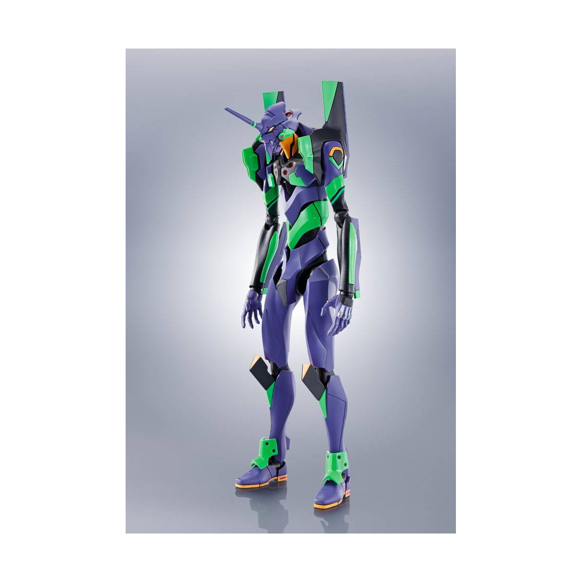 Bandai The Robot Spirits Neon Genesis Evangelion - Side EVA Neon Genesis Evangelion Test Type-01 + Spear of Cassius Renewal Colo
