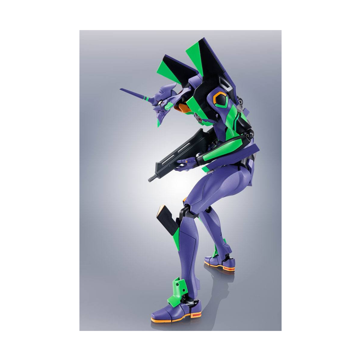 Bandai The Robot Spirits Neon Genesis Evangelion - Side EVA Neon Genesis Evangelion Test Type-01 + Spear of Cassius Renewal Colo