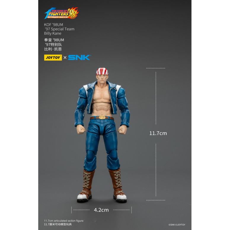 Joytoy X SNK- The The King of Fighters 98 UM - Billy Kane - Equipo Especial