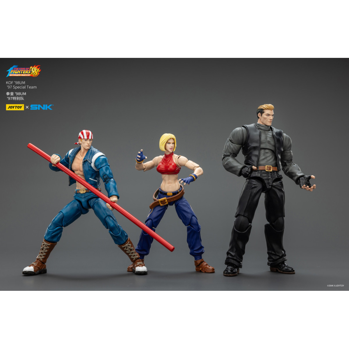 Joytoy X SNK- The The King of Fighters 98 UM - Billy Kane - Equipo Especial