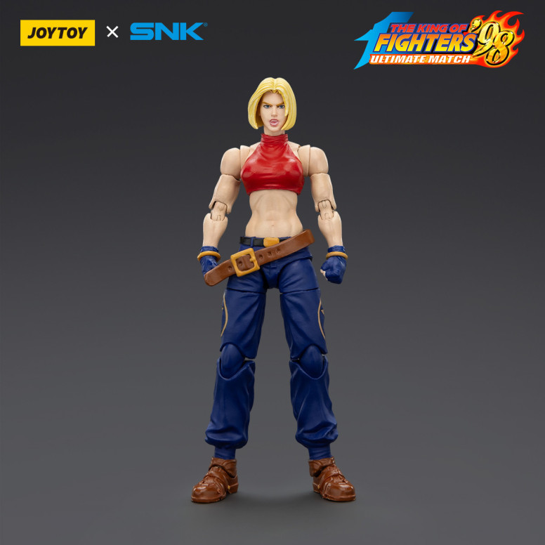 Joytoy X SNK- The The King of Fighters 98 UM - Blue Mary - Equipo Especial