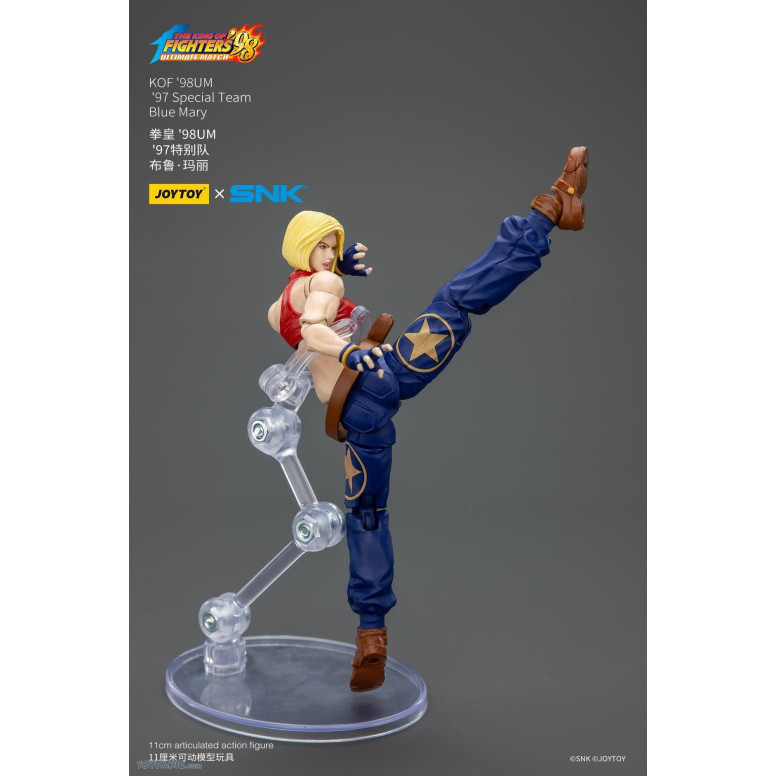 Joytoy X SNK- The The King of Fighters 98 UM - Blue Mary - Equipo Especial