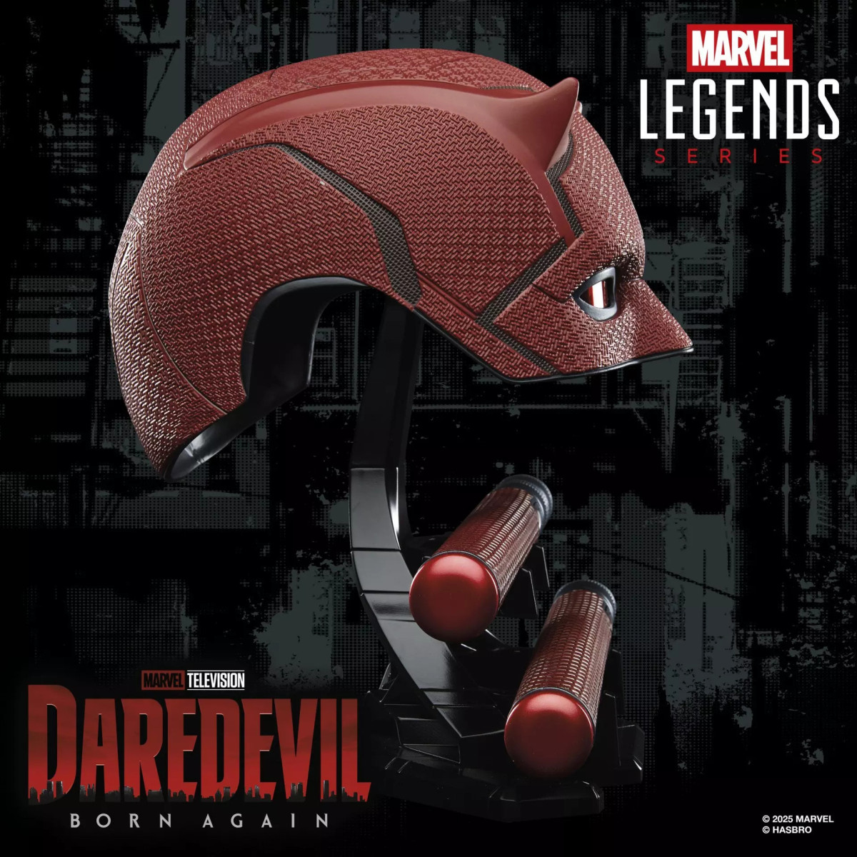 Hasbro - Daredevil born Again Matraque et masque 1/1 - Marvel Legends Series