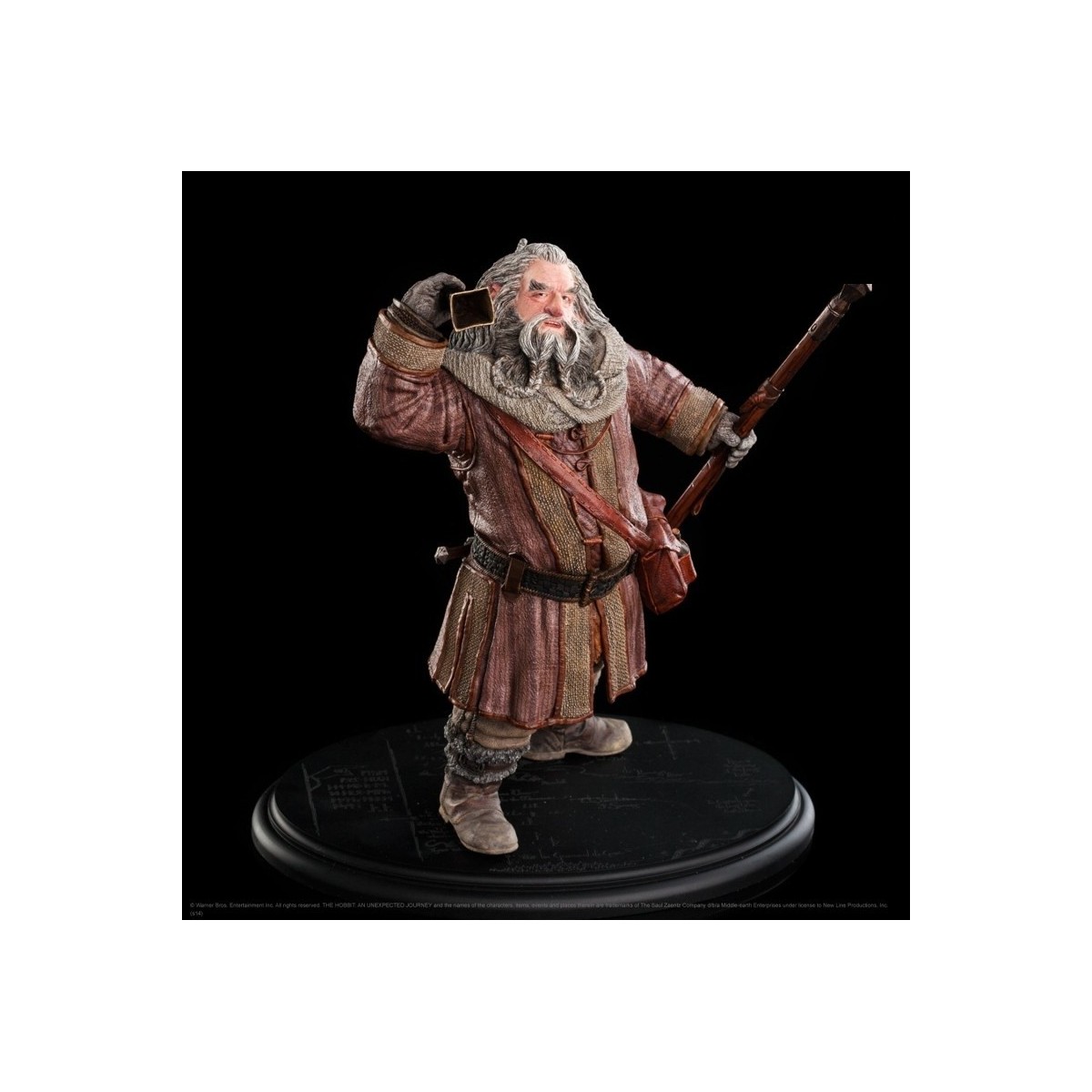 Weta Le Hobbit statue 1/6 Bombur 24 cm