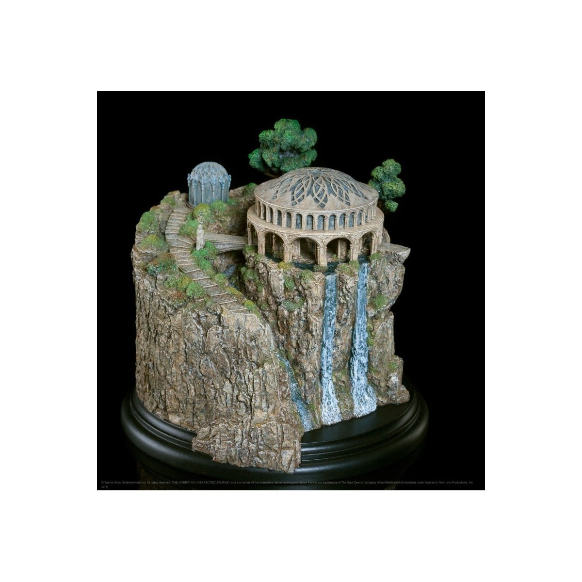 Weta Le Hobbit statue White Council Chamber