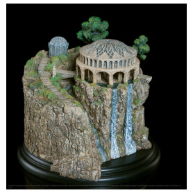 Weta Le Hobbit statue White Council Chamber