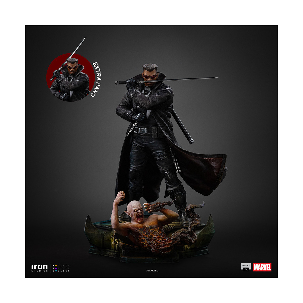 Iron Studios Marvel Comics - Blade BDS Art Escala 1/10