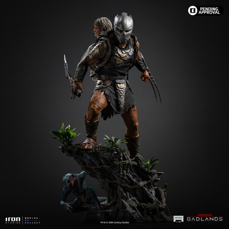 Iron Studios Predator: Badlands - Predator Dek & Thia Art Escala 1/10