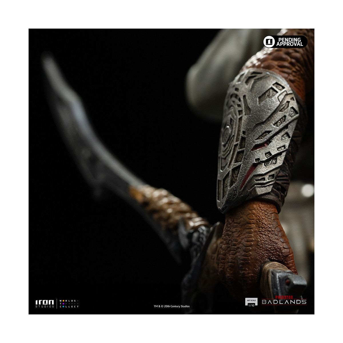 Iron Studios Predator: Badlands - Predator Dek & Thia Art Escala 1/10