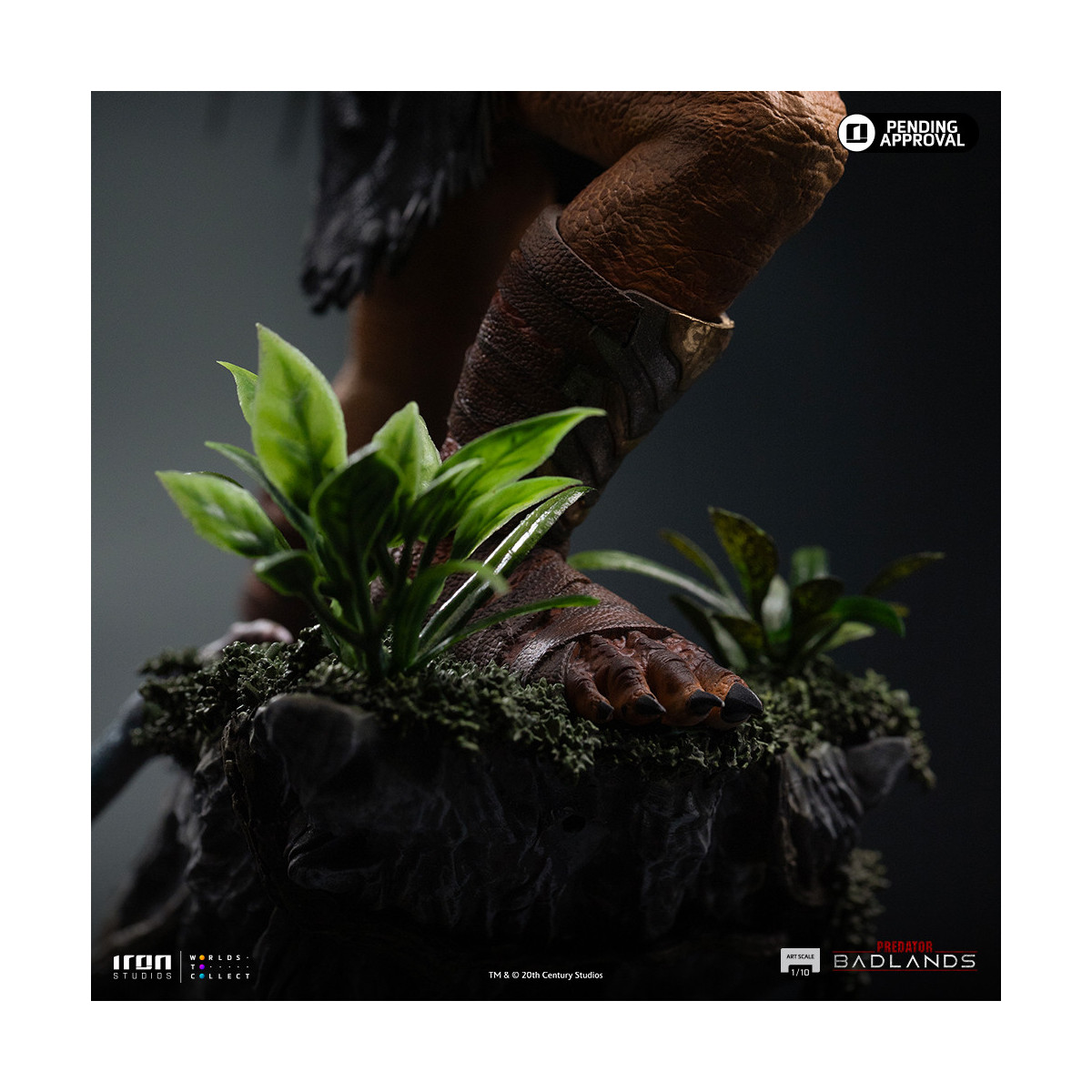 Iron Studios Predator: Badlands - Predator Dek & Thia Art Escala 1/10