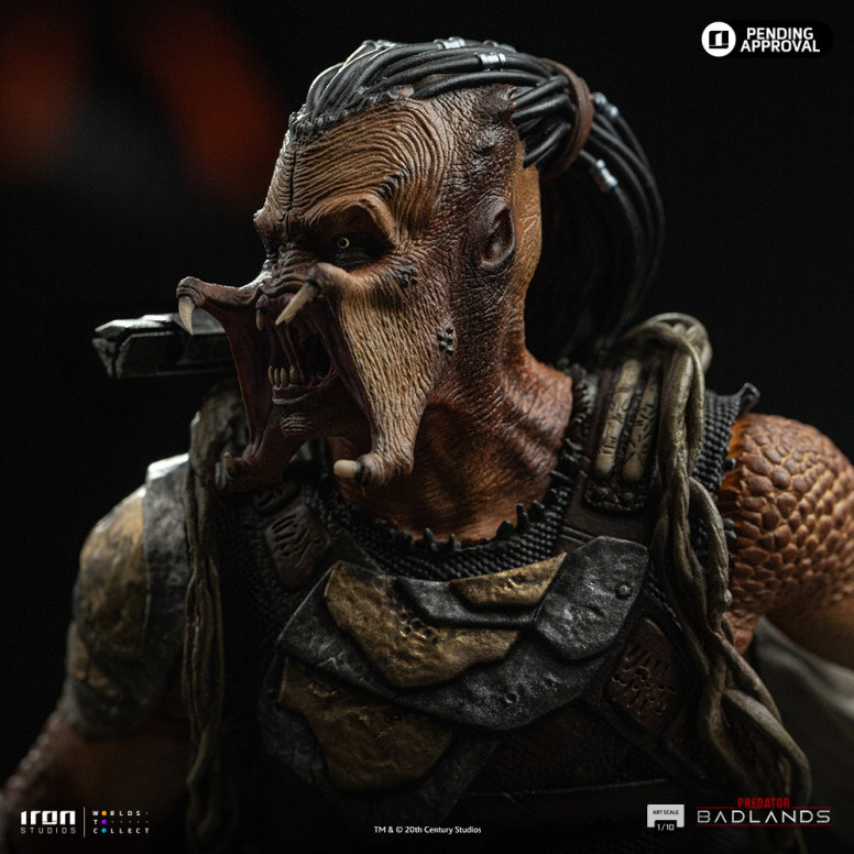 Iron Studios Predator: Badlands - Predator Dek & Thia Art Escala 1/10