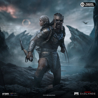 Iron Studios Predator: Badlands - Predator Dek & Thia Art Escala 1/10
