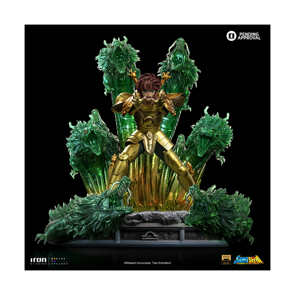 Iron Studios - Saint Seiya - Libra Dohko Deluxe Art Escala 1/10 - Caballeros del Zodiaco
