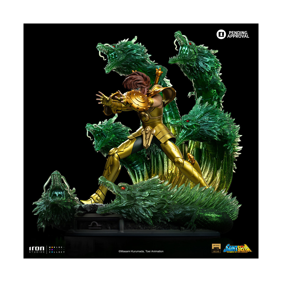 Iron Studios - Saint Seiya - Libra Dohko Deluxe Art Escala 1/10 - Caballeros del Zodiaco