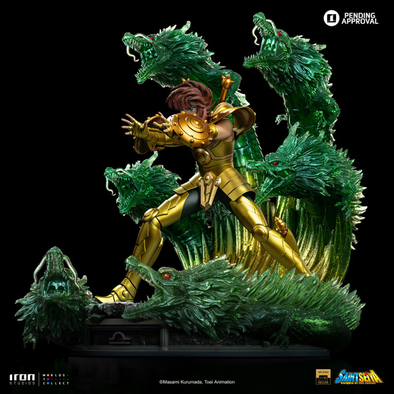 Iron Studios - Saint Seiya - Libra Dohko Deluxe Art Escala 1/10 - Caballeros del Zodiaco