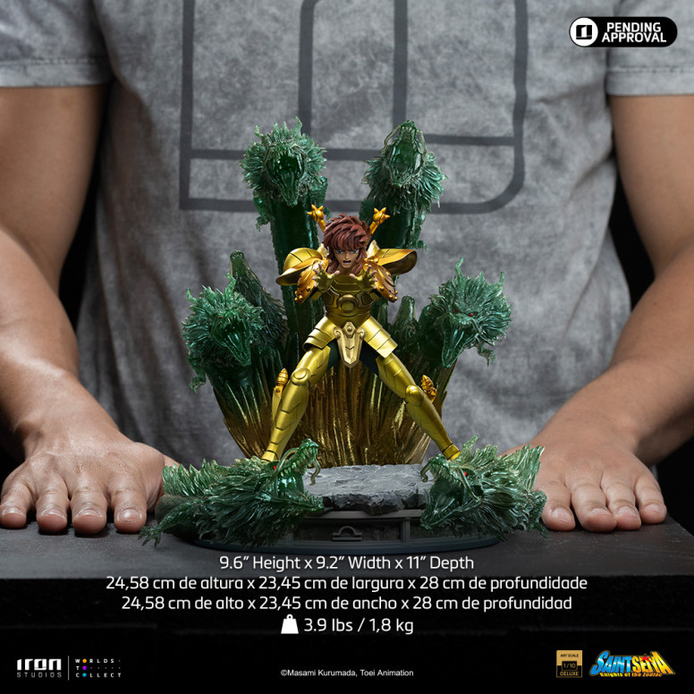 Iron Studios - Saint Seiya - Libra Dohko Deluxe Art Escala 1/10 - Caballeros del Zodiaco