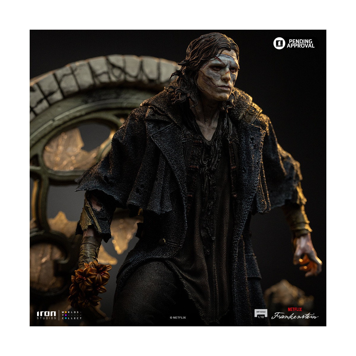 Iron Studios - Gepeto & Pinocho BDS Art Scale 1/10 - Guillermo del Toro's Pinocho Figurine