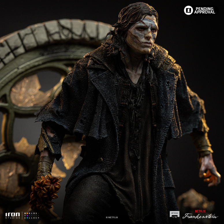 Iron Studios - Gepeto & Pinocho BDS Art Scale 1/10 - Guillermo del Toro's Pinocho Figurine