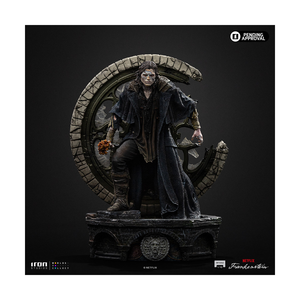 Iron Studios - Gepeto & Pinocho BDS Art Scale 1/10 - Guillermo del Toro's Pinocho Figurine