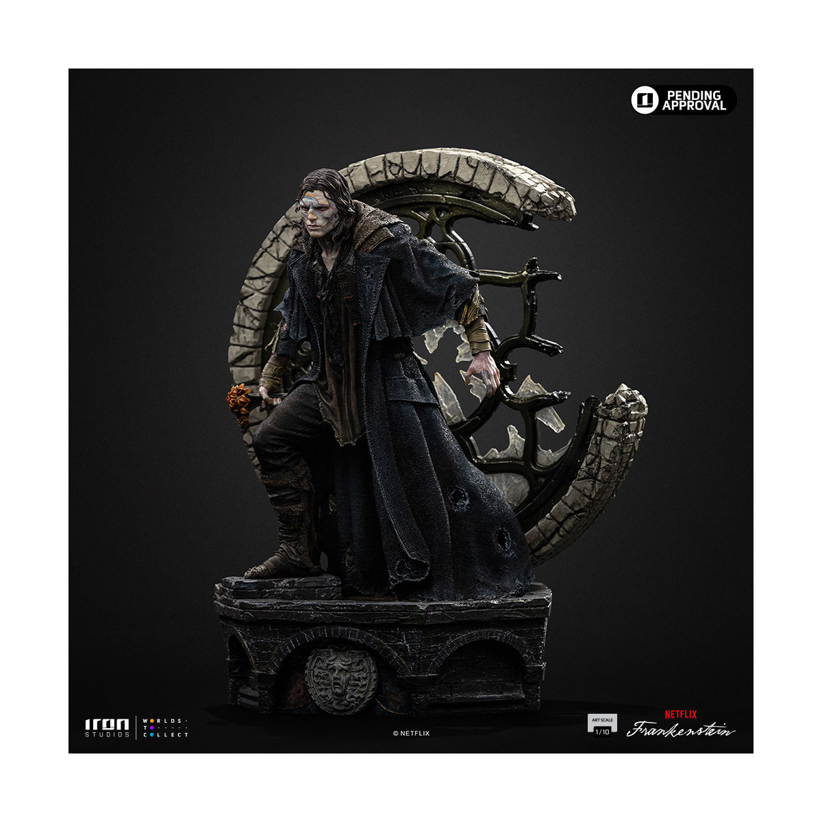 Iron Studios - Gepeto & Pinocho BDS Art Scale 1/10 - Guillermo del Toro's Pinocho Figurine