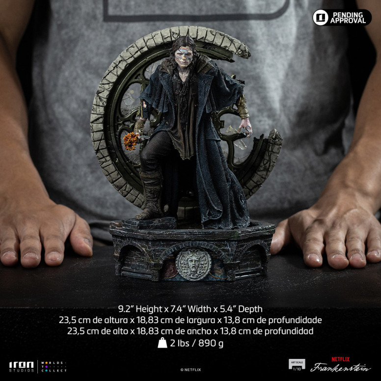 Iron Studios - Gepeto & Pinocho BDS Art Scale 1/10 - Guillermo del Toro's Pinocho Figurine
