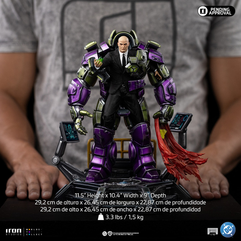 Iron Studios - DC Comics Superman - Lex Luthor Unleashed Art Scale 1/10