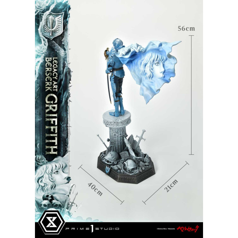 Prime 1 Studio Berserk - Kentaro Miura Legacy Art Berserker GRIFFITH Bonus Version 1/6 Scale Statue
