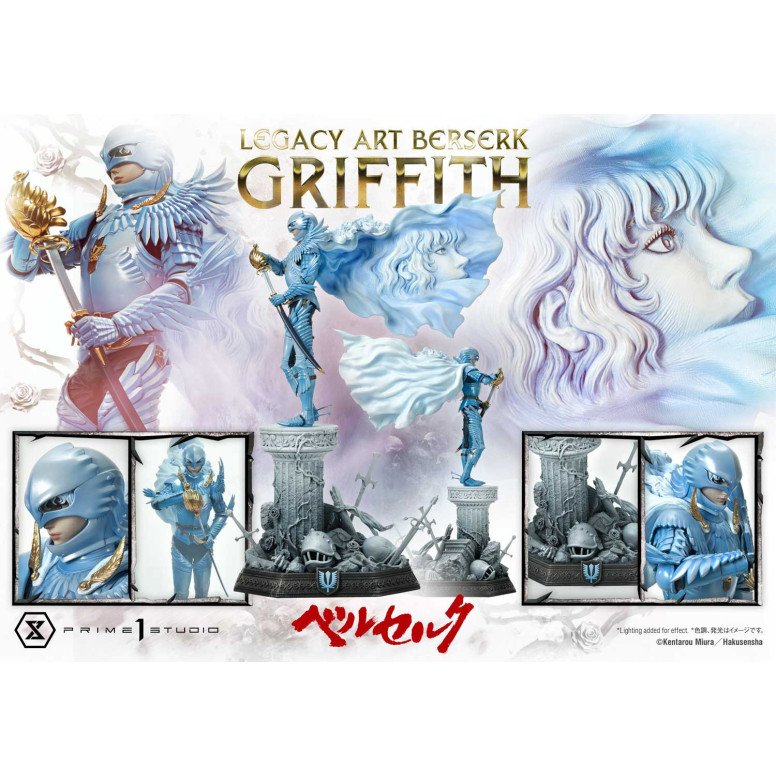 Prime 1 Studio Berserk - Kentaro Miura Legacy Art Berserker GRIFFITH Bonus Version 1/6 Scale Statue