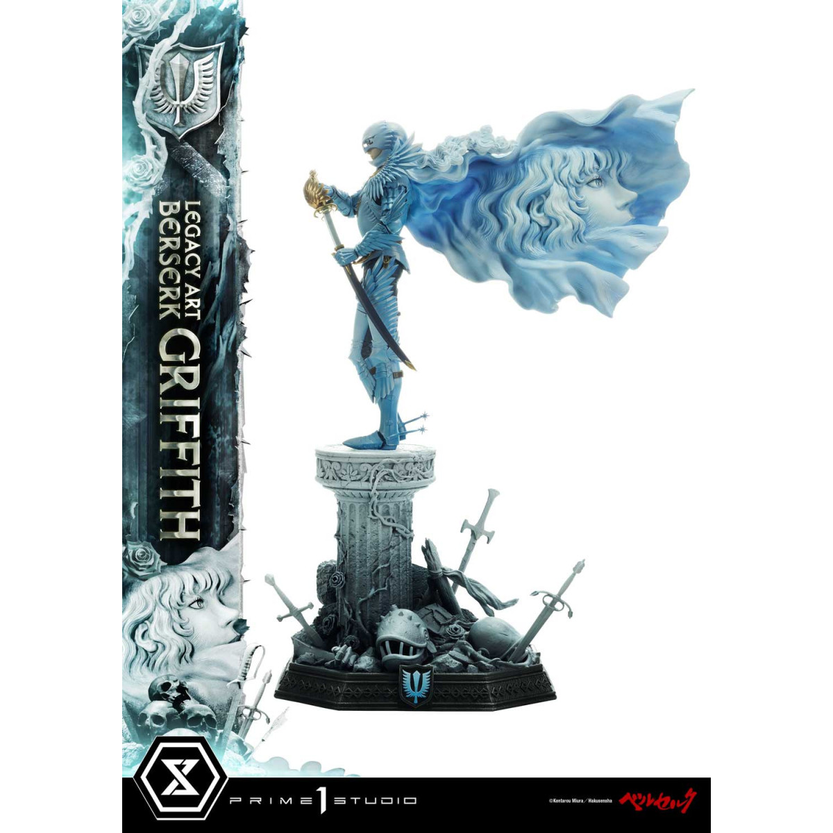 Prime 1 Studio Berserk - Kentaro Miura Legacy Art Berserker GRIFFITH Bonus Version 1/6 Scale Statue