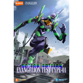 Blokees Evanglion - Edición Acción Neon Genesis Evangelion Test Type-01 - Eva Unit 01