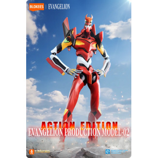 Blokees Evanglion - Edición de acción Neon Genesis Evangelion Production Model-02 - Eva Unit 02