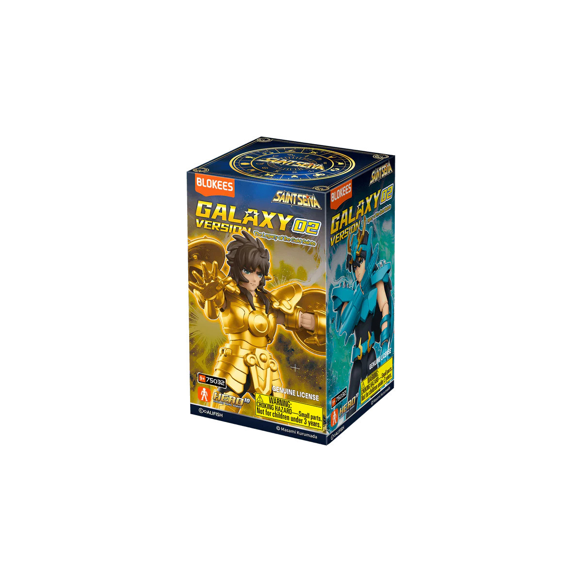 Blokees Saint Seiya - Galaxy Version 02 El Legado de los Santos de Oro - Surtido de 9 maquetas