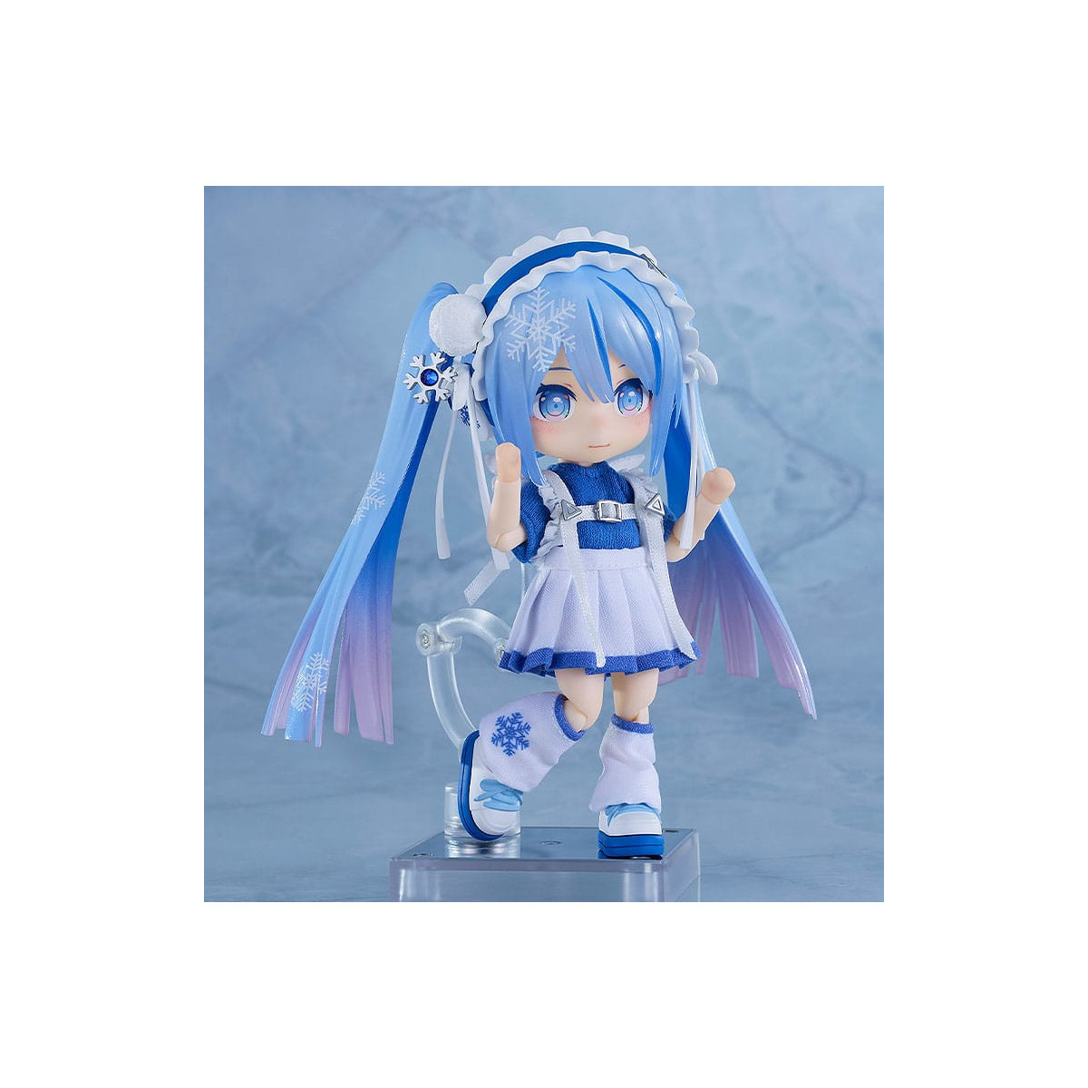 Nendoroid Doll - Snow Miku: Yukiiro Pop Ver. - Personaje Vocal Serie 01: Hatsune Miku