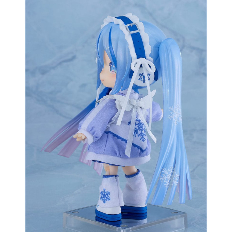 Nendoroid Doll - Snow Miku: Yukiiro Pop Ver. - Personaje Vocal Serie 01: Hatsune Miku